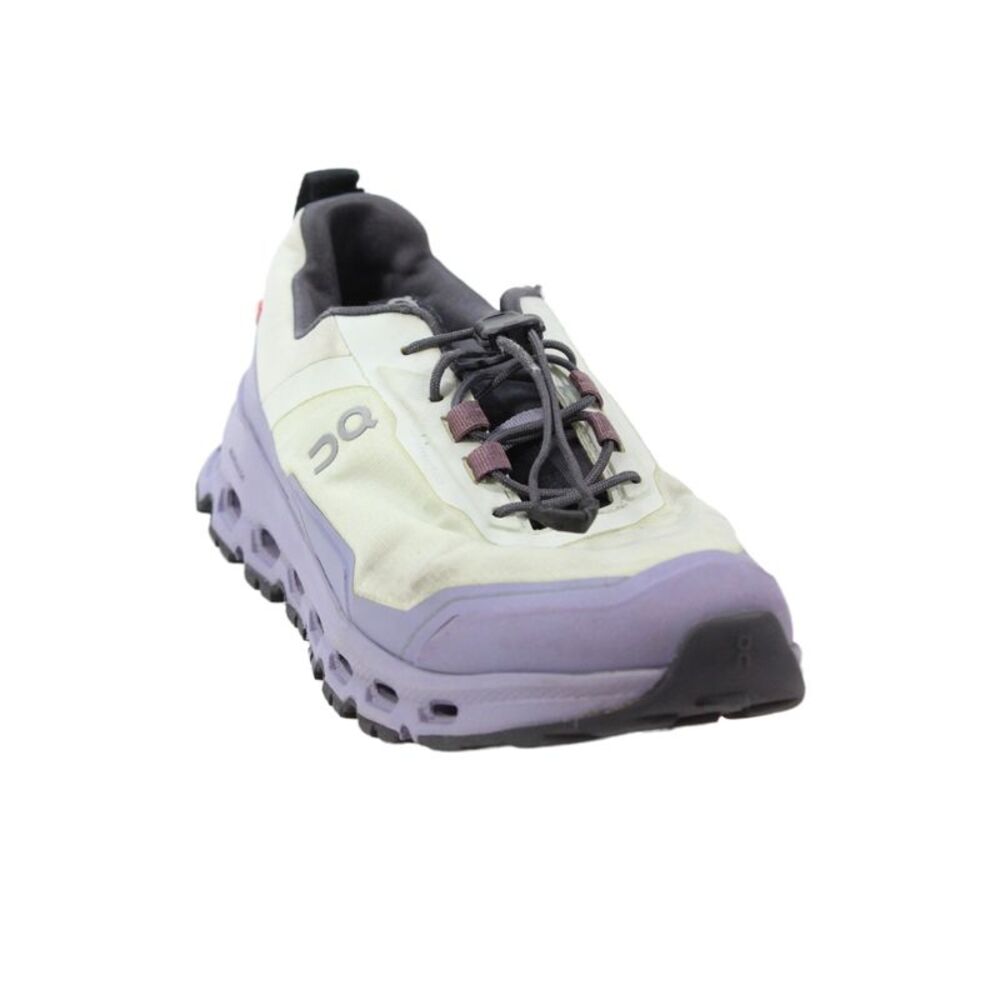 On Cloud Childrens Girls Cloud Hero Waterproof Sneakers White Purple Size 3.5